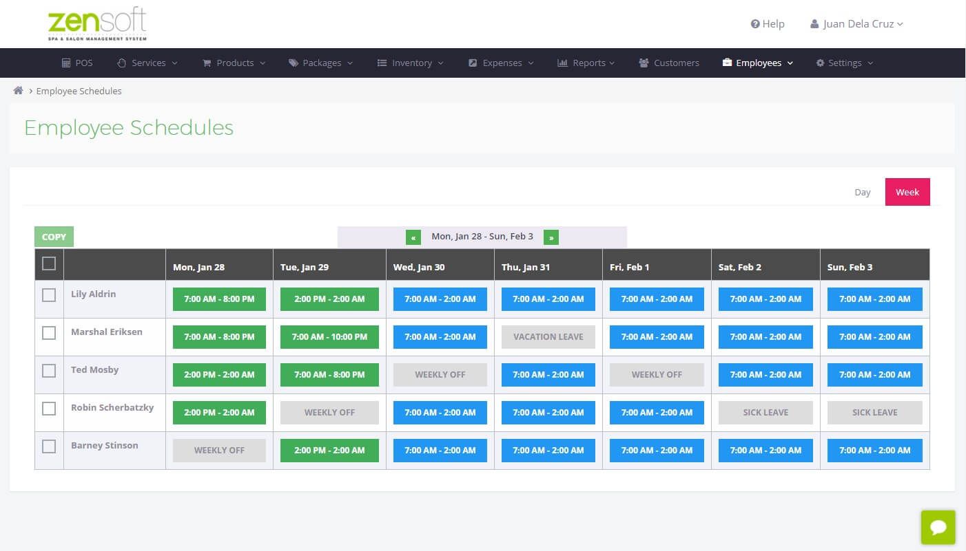 Employee Management in ZenSoft