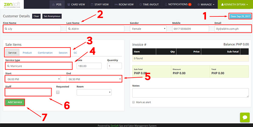 Booking Reservations (1 of 2)