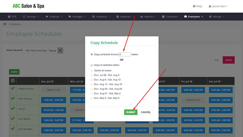 Coipy Sched