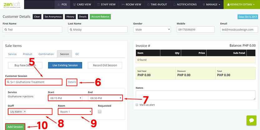Use Existing Sessions (2 of 2)