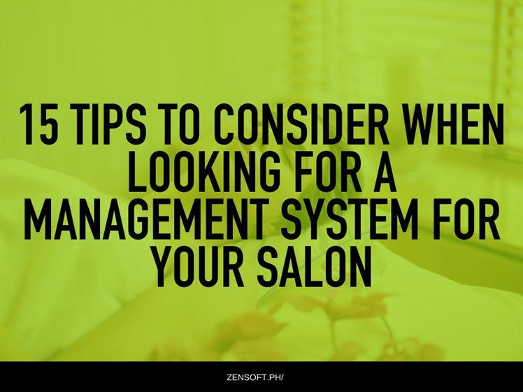 Salon Softwares